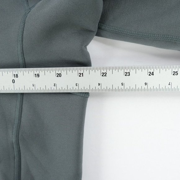 Sample Polyester Fleece Nylon Tactical Jacket Outdoor Running Jacket Sz. L Gray - Picture 4 of 5